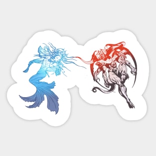 Dissidia Final Fantasy Logo Sticker